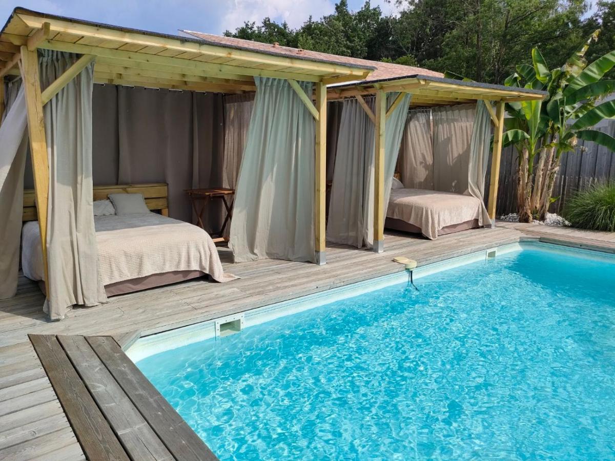 Le Clos Fleuri Proche De Bordeaux Saint-Sulpice-et-Cameyrac Exteriör bild